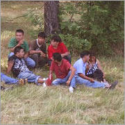Here's part of the group that was in the van. (source: U.S. Immigration and Customs Enforcement)