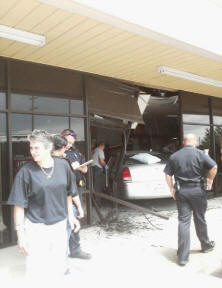 About 20 patients and staff were in the office at the time of the crash. (source: Robert Self)