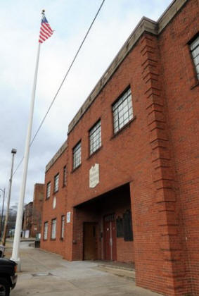 ADAM BRIMER/NEWS SENTINEL
The War Memorial Building in Lenoir City has been placed on the National Register of Historic Places.
